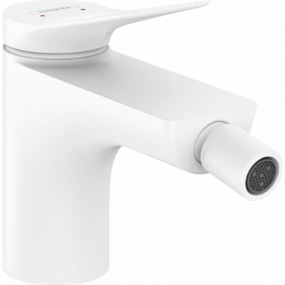 Смеситель Hansgrohe Vivenis 75200700 для биде, с донным клапаном, белый матовый 75200700 - фото 245737