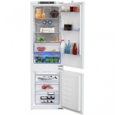 Двухкамерный холодильник встраиваемый Beko BCNA275E3S, белый 7523020054 - фото 245742