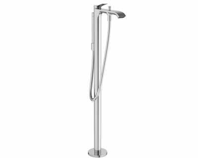 Смеситель Hansgrohe Vivenis 75445000, напольный, для ванны, с душевым гарнитуром, цвет хром 75445000 - фото 245755