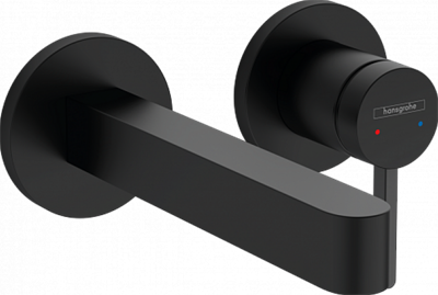 Смеситель Hansgrohe Finoris 76051670 для раковины, черный матовый 76051670 - фото 245790
