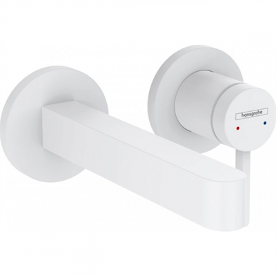 Смеситель Hansgrohe Finoris 76051700 для раковины, белый матовый 76051700 - фото 245791