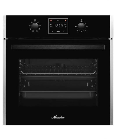 Встраиваемый электрический духовой шкаф Monsher MOE 6181 Noir 76401 - фото 245927