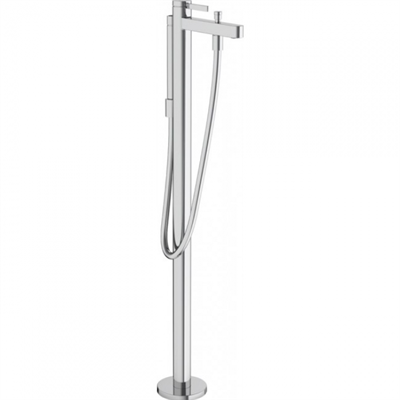 Смеситель для ванны и душа Hansgrohe Finoris 76445000, напольный, хром глянцевый 76445000 - фото 245984
