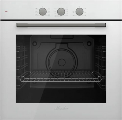 Встраиваемый электрический духовой шкаф Monsher MOE 6026 Blanc 76541 - фото 246037