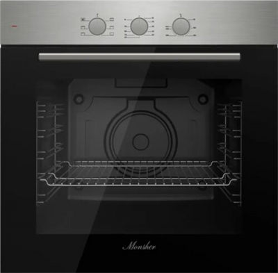 Встраиваемый электрический духовой шкаф Monsher MOE 6026 Acier 76543 - фото 246040
