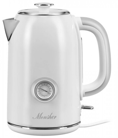 Чайник электрический Monsher MK 301 Blanc 76866 - фото 246138