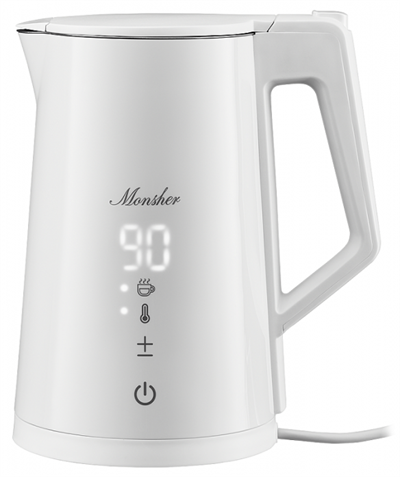 Чайник электрический Monsher MK 501 Blanc 76879 - фото 246147
