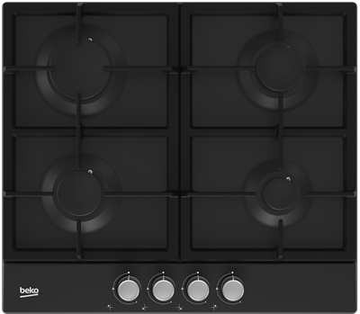 Газовая варочная панель Beko HIAG64225SB,  независимая,  черный 7753988361 - фото 246398