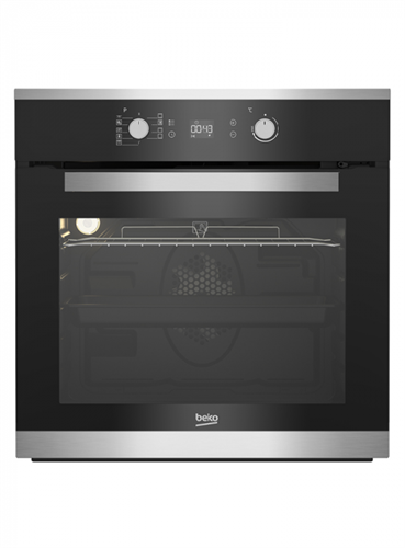 Духовой шкаф Beko BIE21302RBPS,  нержавеющая сталь/черный 7757787629 - фото 246437