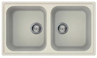 Smeg LZ862P мойка, гранит, 860х500 мм, кремовый 8017709183240 - фото 246979