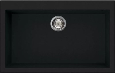 Smeg VZ79N мойка, гранит, 790х500 мм, черный 8017709183424 - фото 246996