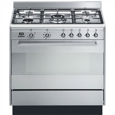 Комбинированная плита Smeg SUK91MFX9 8017709215040 - фото 247201