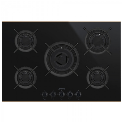 Встраиваемая газовая варочная панель Smeg PV675CNR 8017709222147 - фото 247264