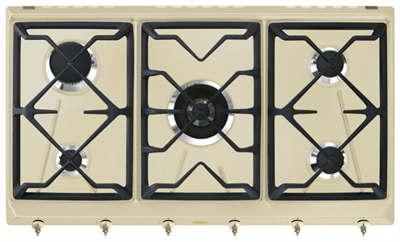 Встраиваемая газовая варочная панель Smeg SRV896POGH 8017709233334 - фото 247455