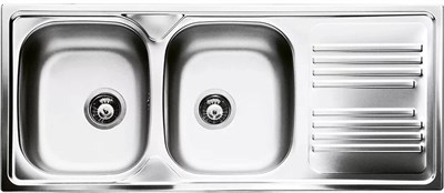 Smeg LYP116D мойка, нержавеющая сталь, 1160х500 мм, нержавеющая сталь с микродекором 8017709251581 - фото 247771