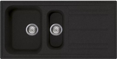 Smeg LZ102A2 мойка, гранит, 1000х500 мм, антрацит 8017709251680 - фото 247799