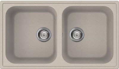 Smeg LZ862AV2 мойка, гранит, 860х500 мм, овес 8017709274535 - фото 248108