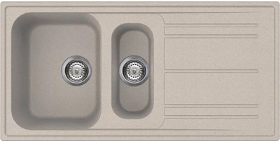 Smeg LZ102AV2 мойка, гранит, 1000х500 мм, овеc 8017709274566 - фото 248118