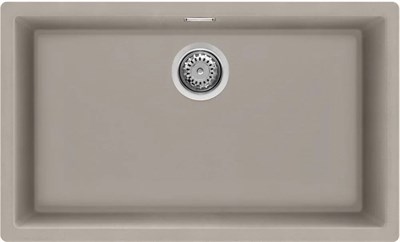Smeg VZP76DV мойка, гранит, 756х456 мм, серый с отливом 8017709294045 - фото 248474