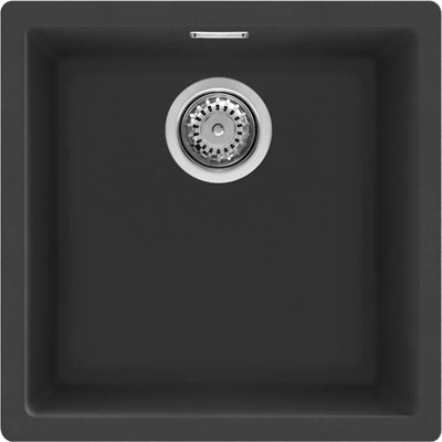 Smeg VZP45N мойка, гранит, 456х456 мм, черный 8017709294137 - фото 248500