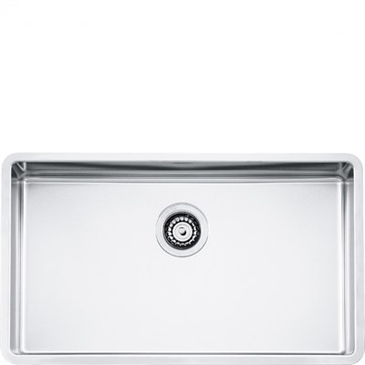 Smeg VFU71SFR мойка, нержавеющая сталь, 750х440 мм, нержавеющая сталь матовая 8017709304676 - фото 249547