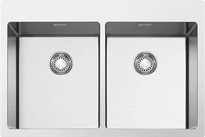 Smeg VR12S3434RS мойка, нержавеющая сталь, 750х510 мм, нержавеющая сталь матовая 8017709308179 - фото 249753