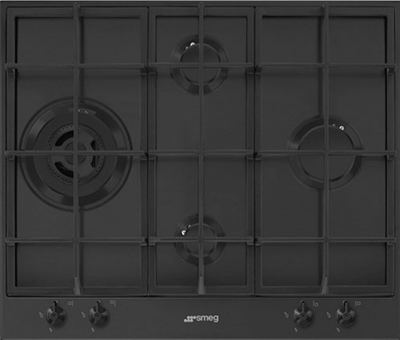 Газовая варочная панель Smeg PX364LMB 8017709321611 - фото 250019
