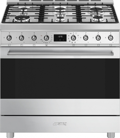 Газовая плита Smeg C9GMX2 8017709321680 - фото 250021