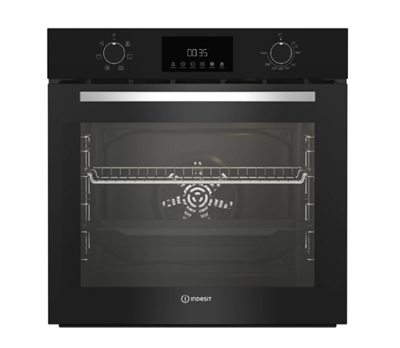 Встраиваемый электрический духовой шкаф Indesit IFE3644JBL 869890300080 - фото 250832