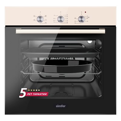 Духовой шкаф Simfer B6ER16001,  бежевый 8699272068386 - фото 252655