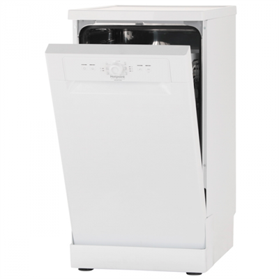 Посудомоечная машина Hotpoint-Ariston HSFE 1B0 C,  узкая, напольная, 45см, загрузка 10 комплектов, белая [869991552630] 869991552630 - фото 252932