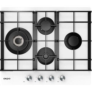 Встраиваемая газовая варочная панель Akpo PGA 604 VGC-T WH ak-16022 - фото 254872