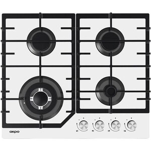 Встраиваемая газовая варочная панель Akpo PGA 604 IGC-T WH ak-16048 - фото 254890