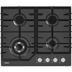 Встраиваемая газовая варочная панель Akpo PGA 604 IGC-T BL ak-16049 - фото 254891