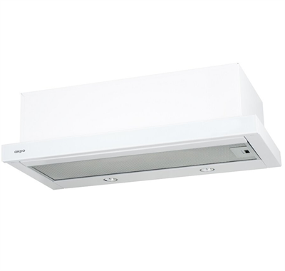 AKPO WK-7 Light eco glass 60, белый встраиваемая вытяжка телескопическая ak-5000 - фото 255373