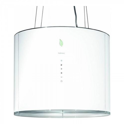 Островная вытяжка Falmec EOLO E.ION IS GLASS WHITE CEOI45.E0P6#ZZZF441F ceoi45.e0p6#zzzf441f - фото 257510