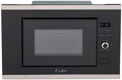 Встраиваемая микроволновая печь Lex Bimo 20.03 inox chga100004 - фото 257921
