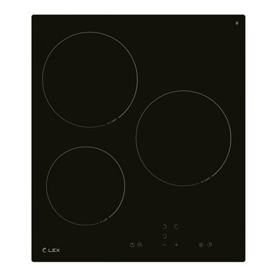 Встраиваемая стеклокерамическая варочная панель Lex EVH 430B BL chpe000067 - фото 258166