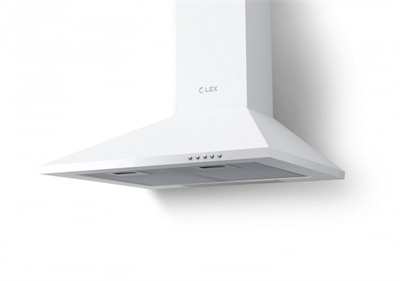 Каминная вытяжка Lex Basic 600 white chti000302 - фото 258184