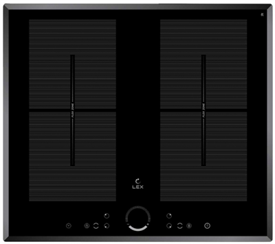 Встраиваемая индукционная варочная панель Lex EVI 640 F BL chyo000189 - фото 258340