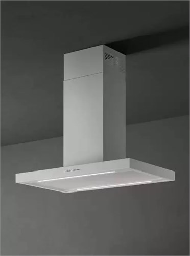 Falmec PLANE ISOLA WHITE 90 (PLUS) Вытяжка островная\ cpli90.e23p2#zzzb490f - фото 258774