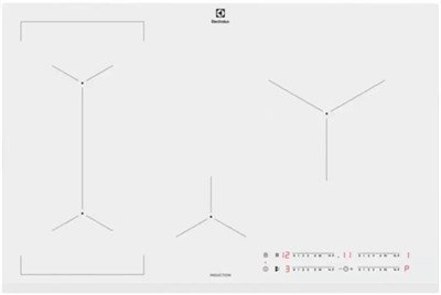 Варочная панель индукционная Electrolux EIV83443BW, белый eiv83443bw - фото 260801