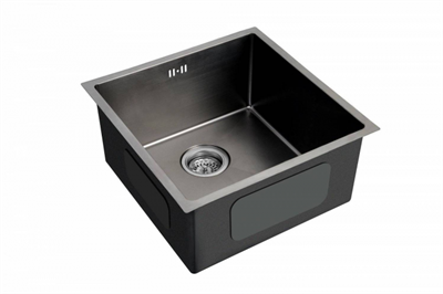Emar EMB-112 PVD Nano Dark, мойка, нержавеющая сталь, вороненая сталь emb-112 pvd nano dark - фото 260825