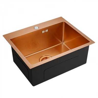 Emar EMB-115 PVD Nano Coppery, мойка, нержавеющая сталь, медь emb-115 pvd nano coppery - фото 260831