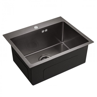 Кухонная мойка Emar EMB-115 PVD Nano Dark emb-115 pvd nano dark - фото 260832