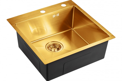 Emar EMB-117A PVD Nano Golden, мойка, нержавеющая сталь, золото emb-117a pvd nano golden - фото 260840