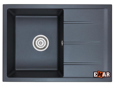 Emar EMQ-1700.Q, мойка, гранит, морион emq-1700.q морион - фото 260905