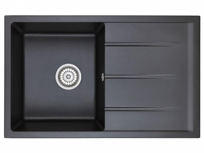 Emar EMQ-1800.Q, мойка, гранит, оникс emq-1800.q оникс - фото 260918