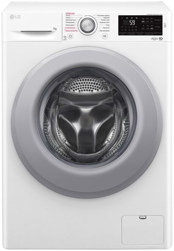 LG F2M5HS4WP машина стиральная с фронтальной загрузкой отдельностоящая, 1200 об/мин, 7 кг, 60×45×85 см, белый f2m5hs4wp - фото 261489
