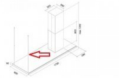 Falmec Комплект дополнительных тросов для LUMEN ISOLA 175 kacl.142 - фото 264498